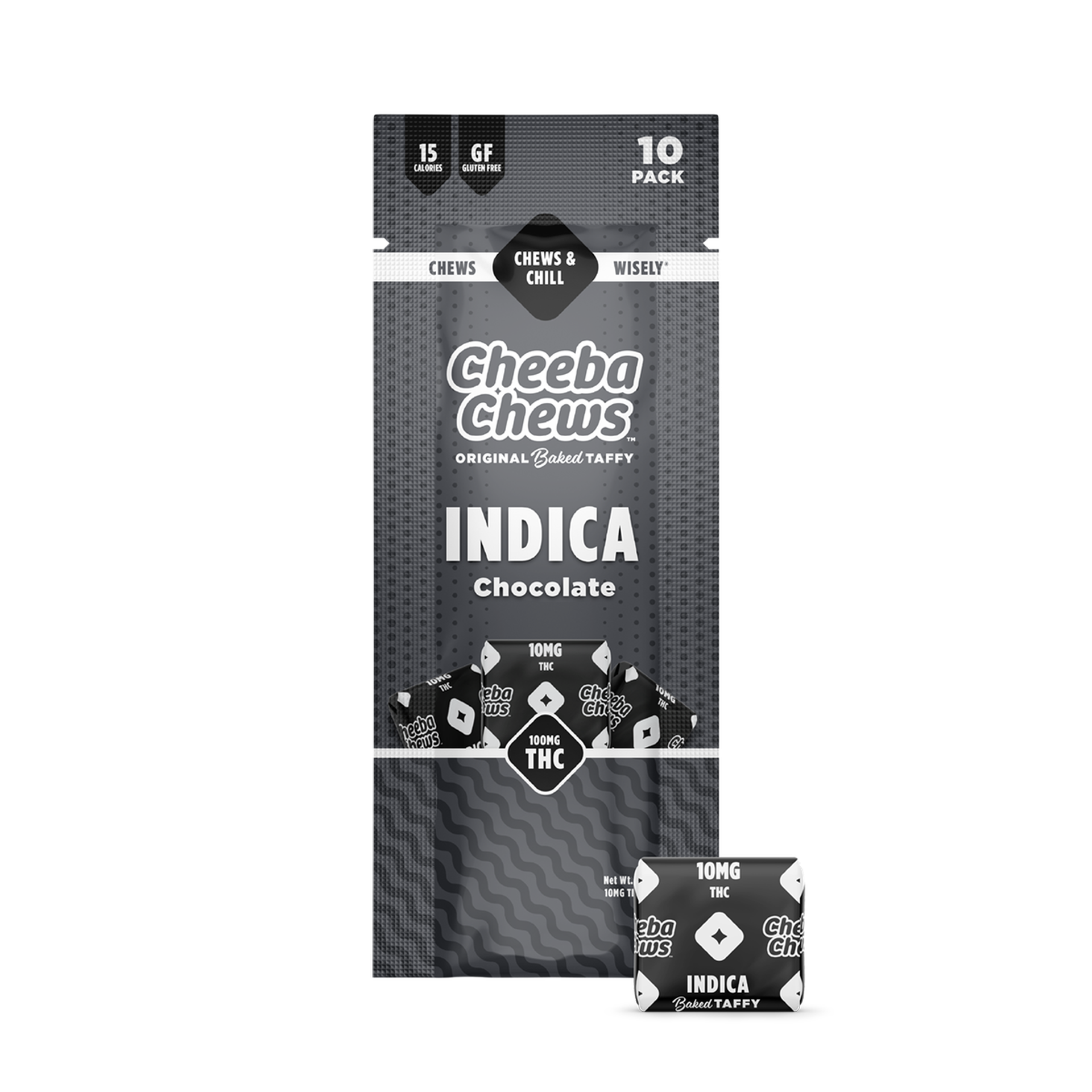 Cheeba Chews - Cheeba Chocolate- Indica 100mg