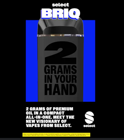 Select Briq - Northern Lights - Disposable Vape - 2g