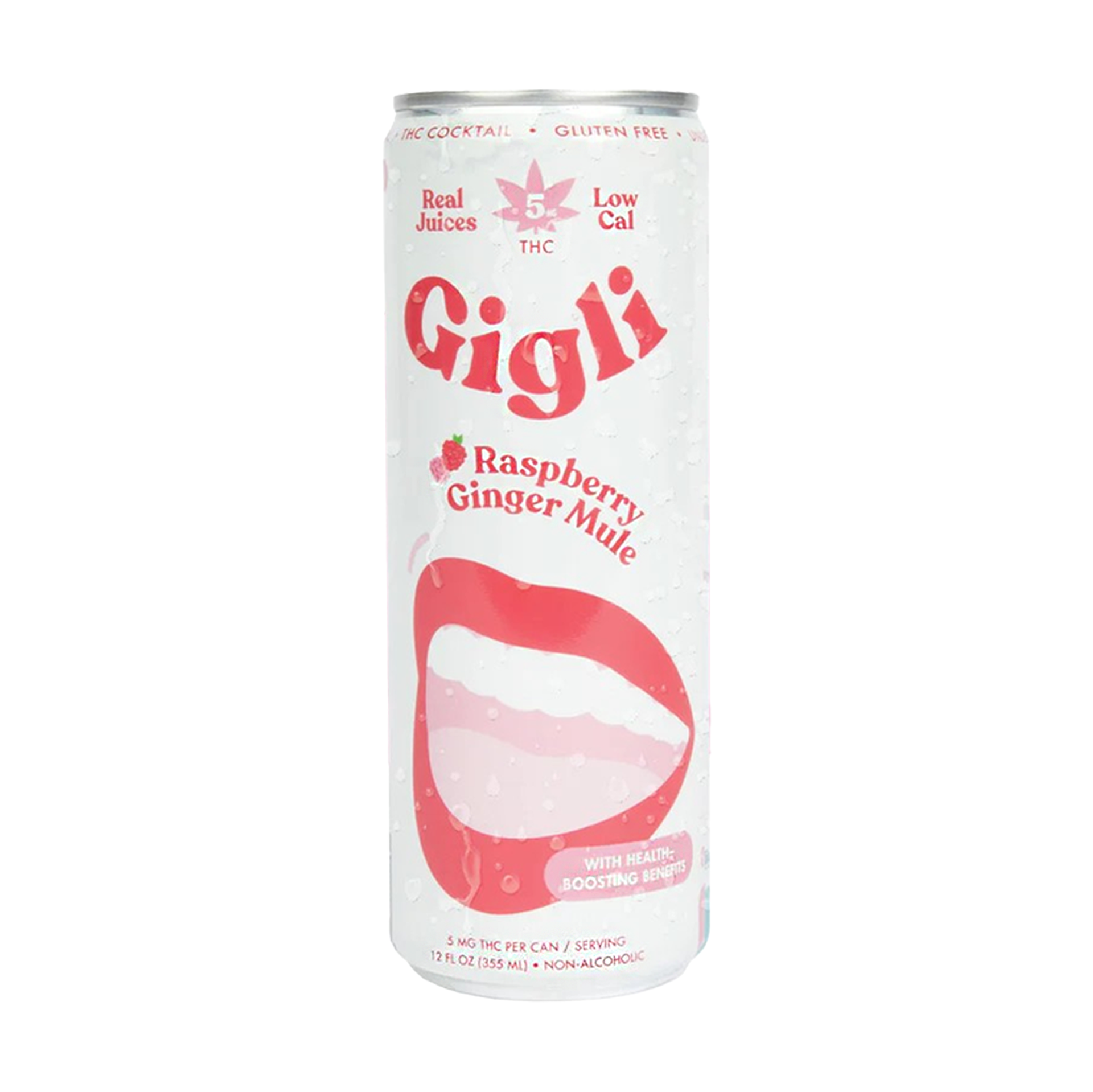 Gigli THC Mocktail Raspberry Ginger Mule 5mg