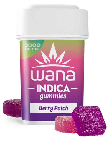 Wana 2000mg Gummies - Berry Patch - Indica