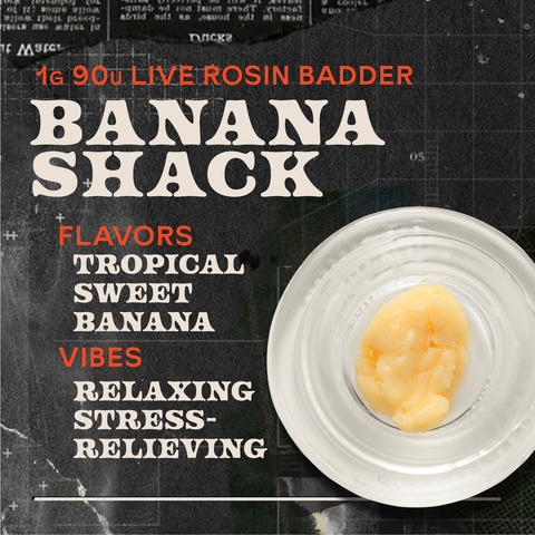 Sunburn - Live Rosin 1g Badder Concentrate Tier 2 - Banana Shack