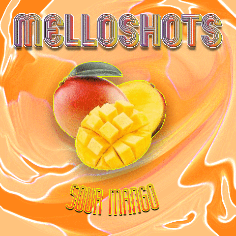 MELLO SHOT - 100mg DIAMOND INFUSED - SOUR MANGO