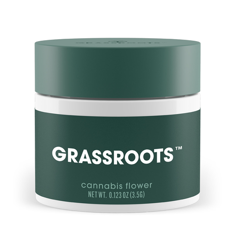 Grassroots Prepack Whole Flower 3.5g- Country Cookies