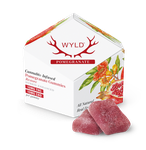 Wyld - Pomegranate - 1:1 THC:CBD Fruit Gummies (100mg)