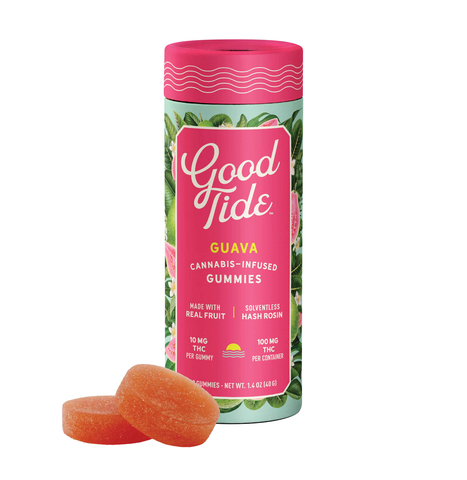 Wyld/Good Tide 100mg Guava Rosin Gummies