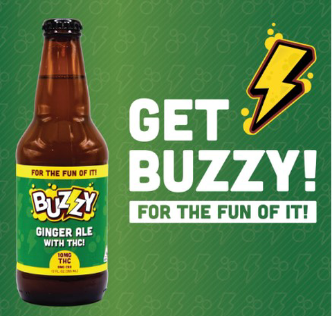Ginger Ale - Buzzy - Edibles - 10mg