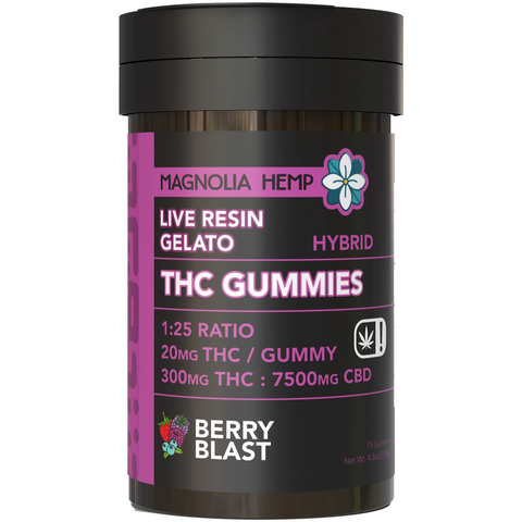 Magnolia Hemp - Gummies ( 15ct ) - Berry Blast