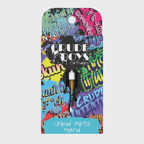 Animal Mintz 1g Hybrid 510 Cart | Crude boys