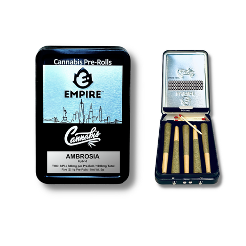 Empire Cannabis - 5 Pack 1g Infused Pre-Rolls - Ambrosia