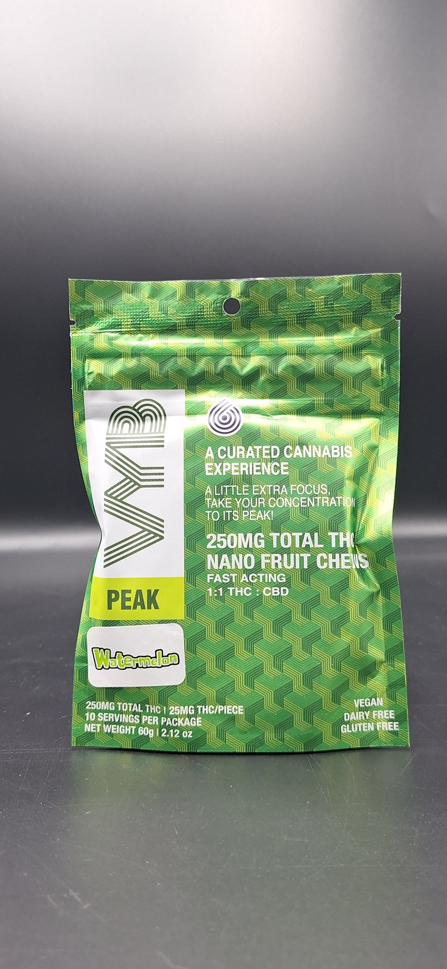 VYB - PEAK Nano 250mg Gummies - (Watermelon)