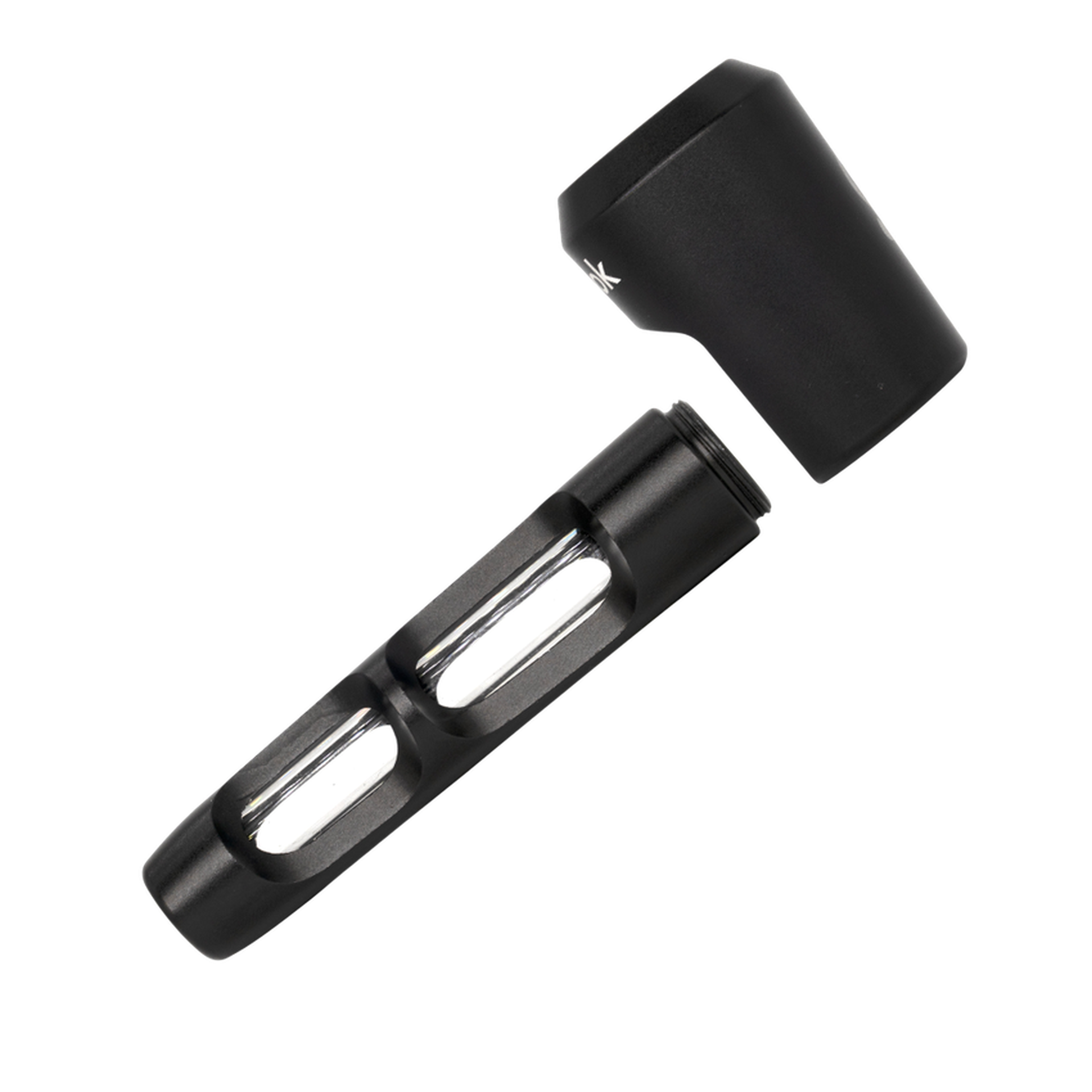 ONGROK Aluminum & Glass Spoon Pipe | 4.25"