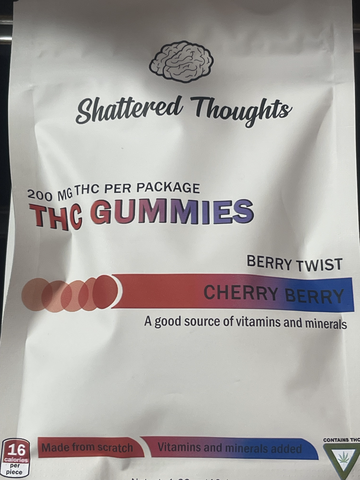 Cherry Berry THC Gummies 200mg