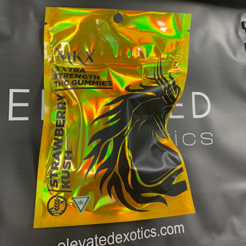 Strawberry Kush XXTRA Strength THC Gummies | MKX