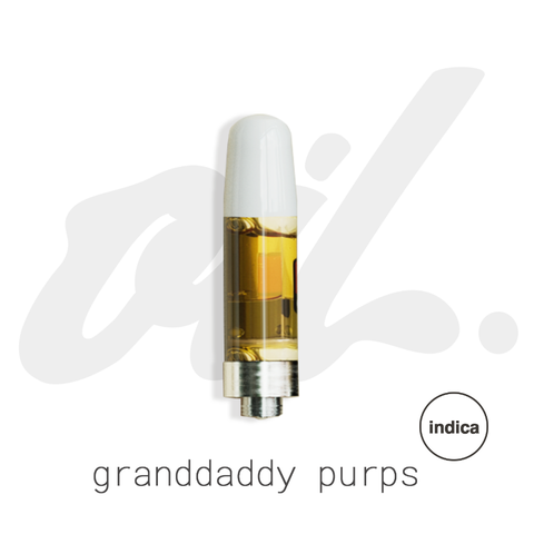 CRAFT - 500mg OIL DISTILLATE CART - GRANDDADDY PURPS