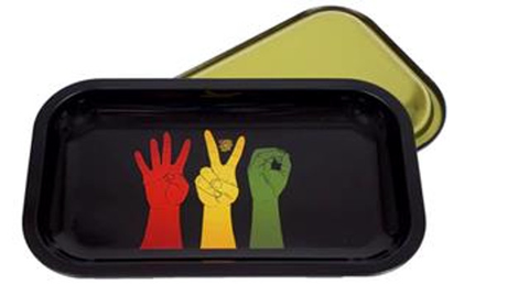 HMI - 420 TOKE TRAY 7" X 11" ROLLING TRAY