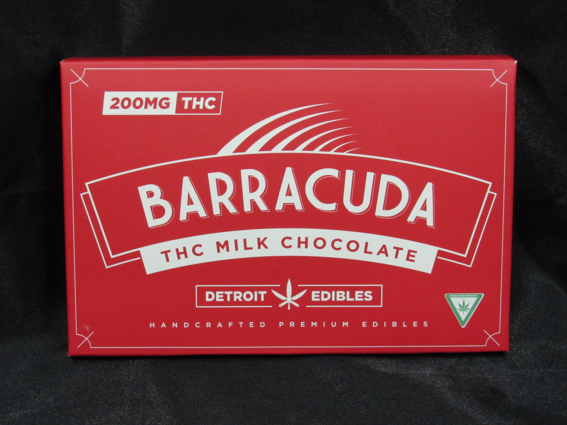 Milk Chocolate 200mg THC Chocolate bar | Barracuda