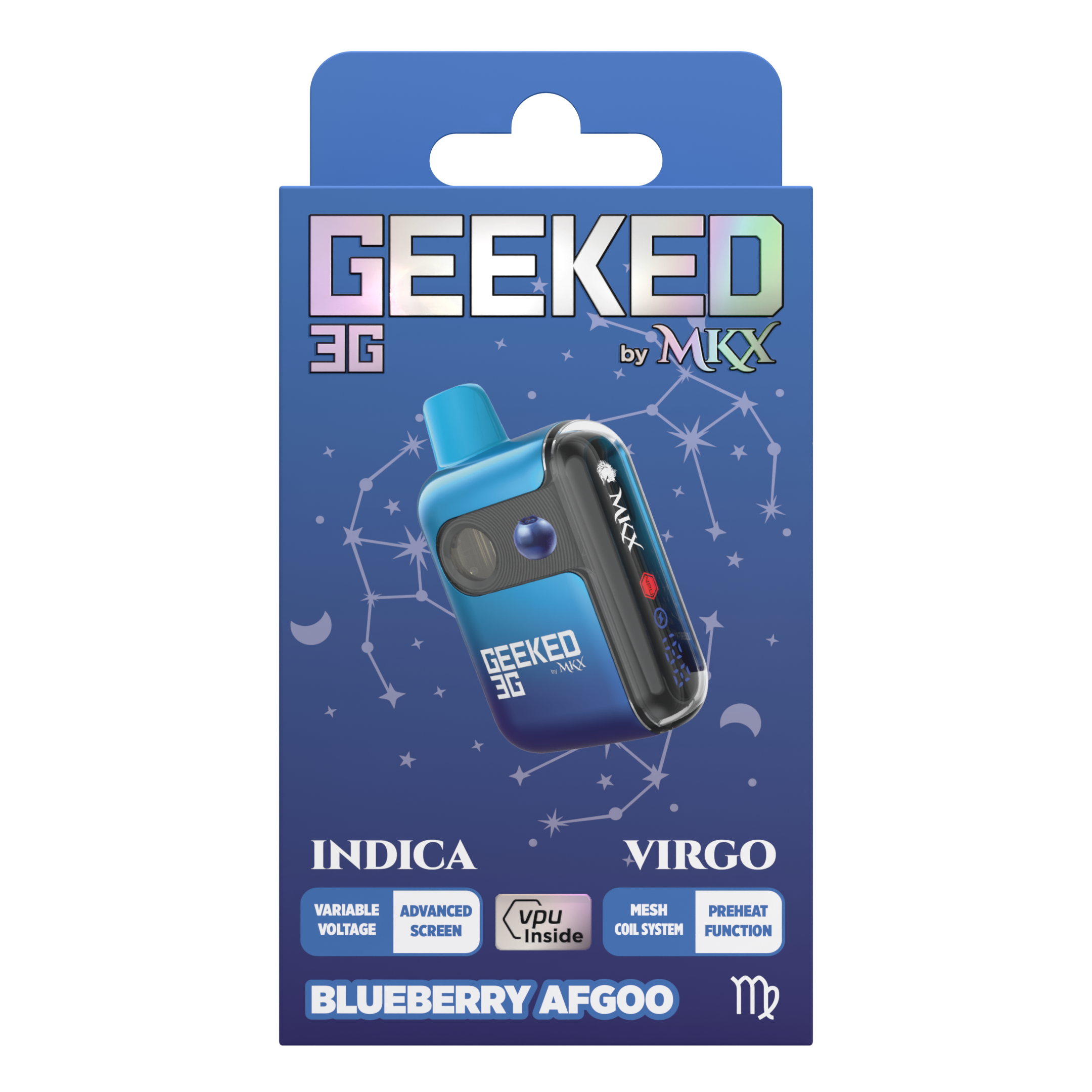 Geeked - Blueberry Afgoo Disposable 3g