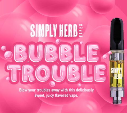 Simply Herb - Bubble Trouble - Vape Cart - 1g