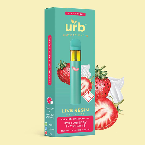 Urb - 2.7g AIO - Strawberry Shortcake