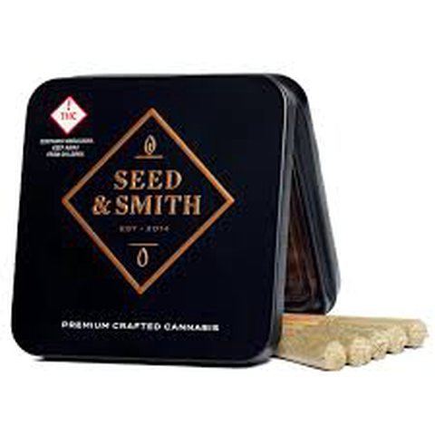 Seed & Smith - Frozen Mac - .5g Infused Live Resin Pre-Roll (Indica 5 Pack)