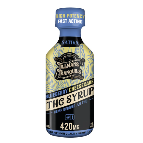 Tillmans THC Syrup ( 420mg ) - Blueberry Cheesecake