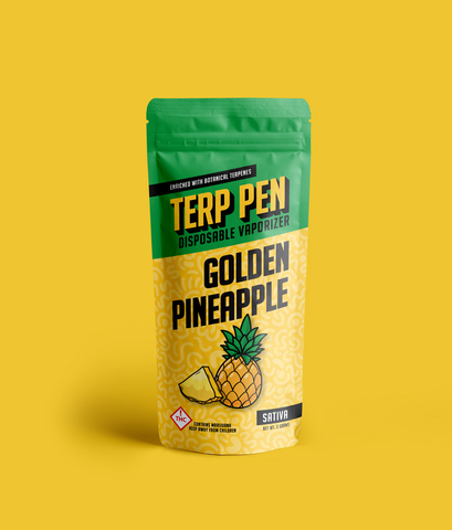 2 Gram Golden Pineapple Terp Pen Disposable Vaporizer