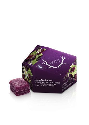Wyld Boysenberry 100mg 1:1:1 CBD:CBN:THC