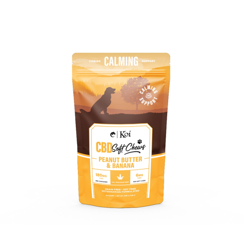 Koi - Dog Treats 180mg ( 30 count ) - Peanut Butter & Banana