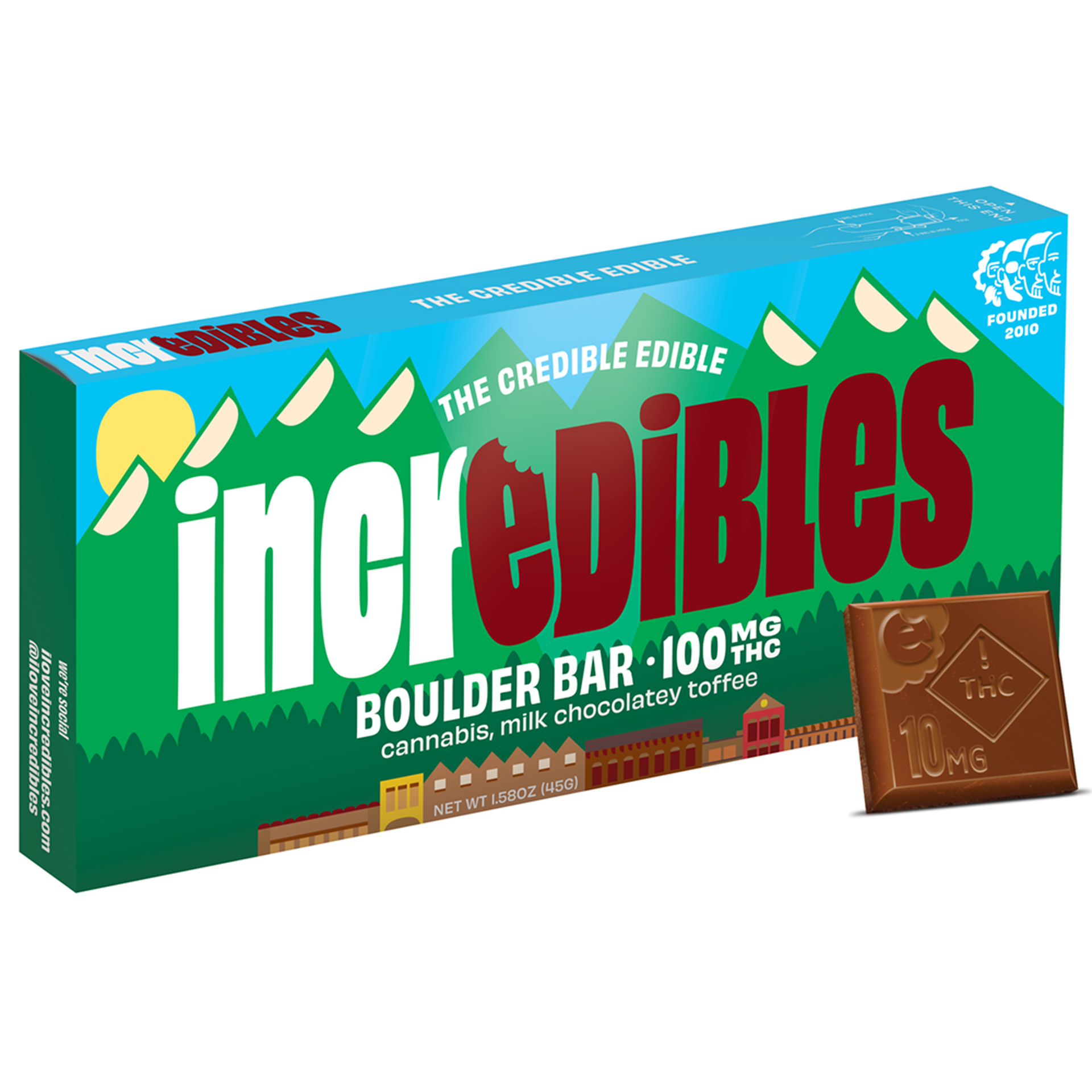 Incredibles Boulder Bar 100mg