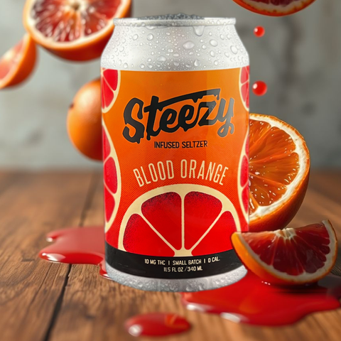 Steezy: Blood Orange Seltzer 10mg