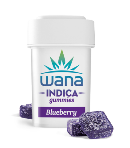 Wana - Blueberry Indica - Edibles - 10pk/100mg