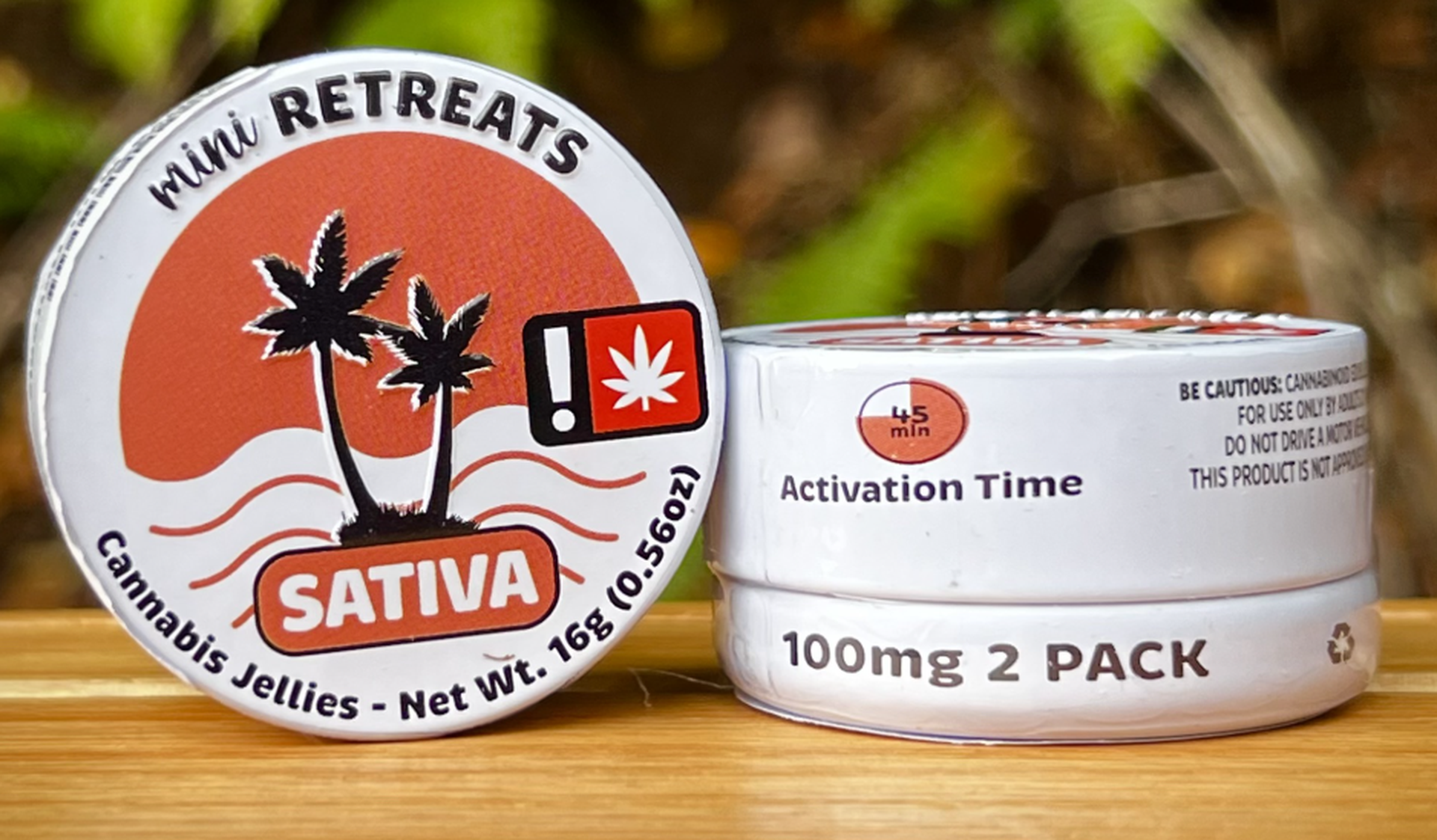 WVA | 100mg | Mini Retreats Sativa
