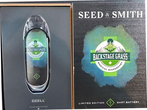 SEED & SMITH - BACKSTAGE GRASS DART BATTERY - LOGO