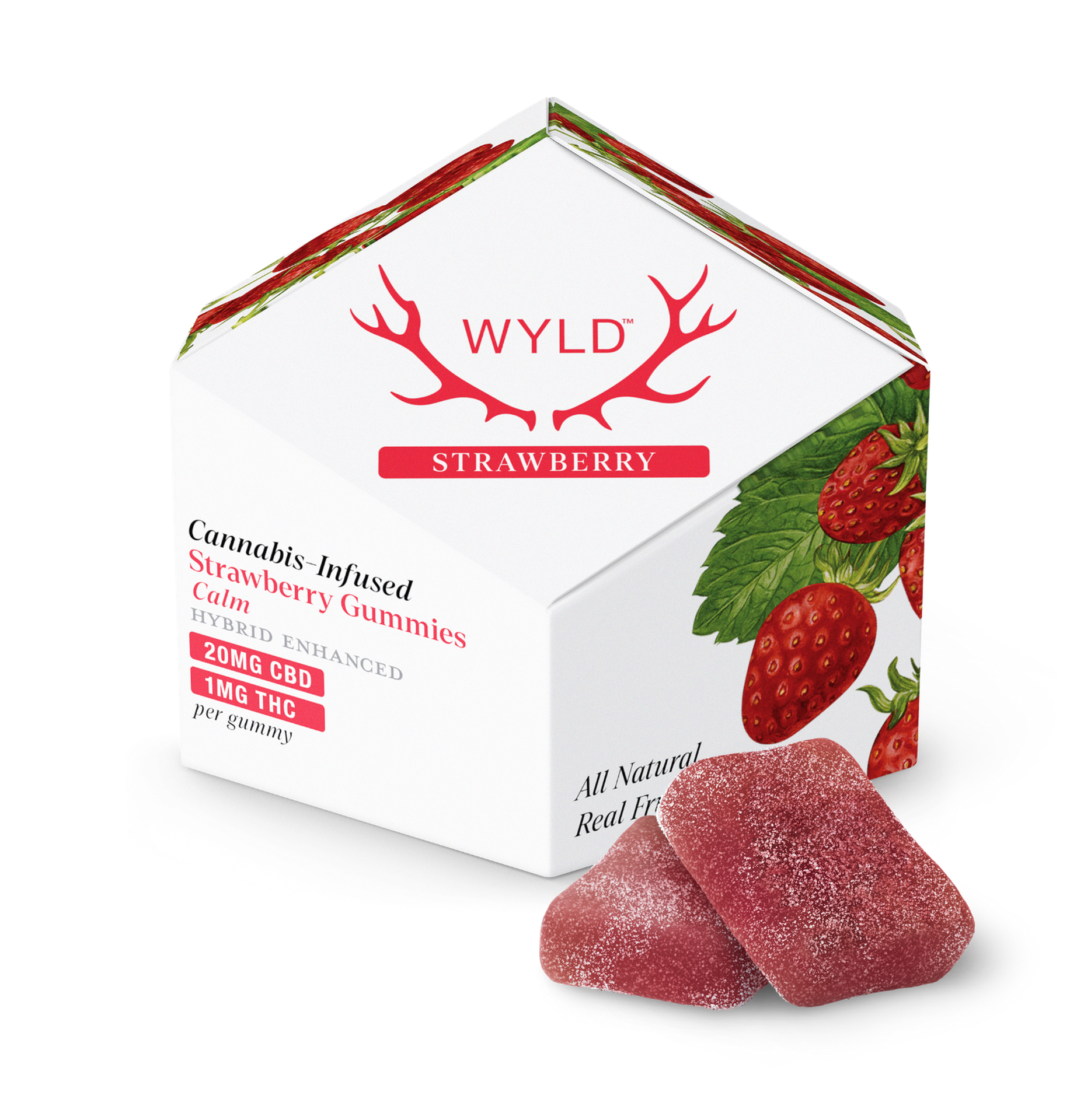Wyld | Gummies | - 20:1 CBD:THC Strawberry