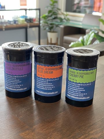 Full Bloom Cannabis - Blue Zkittles 1g Disposable