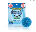 Froot Sour Blue Razz 100mg Single Gummy