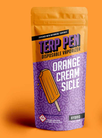 2 Gram Orange Creamsicle Terp Pen Disposable Vaporizer