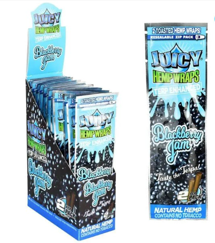 JUICY - 2 PACK - BLACKBERRY JAM TERP ENHANCED WRAPS