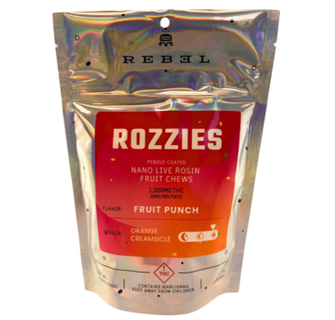 REBEL - ROZZIES - FRUIT PUNCH -1000mg | 20pc
