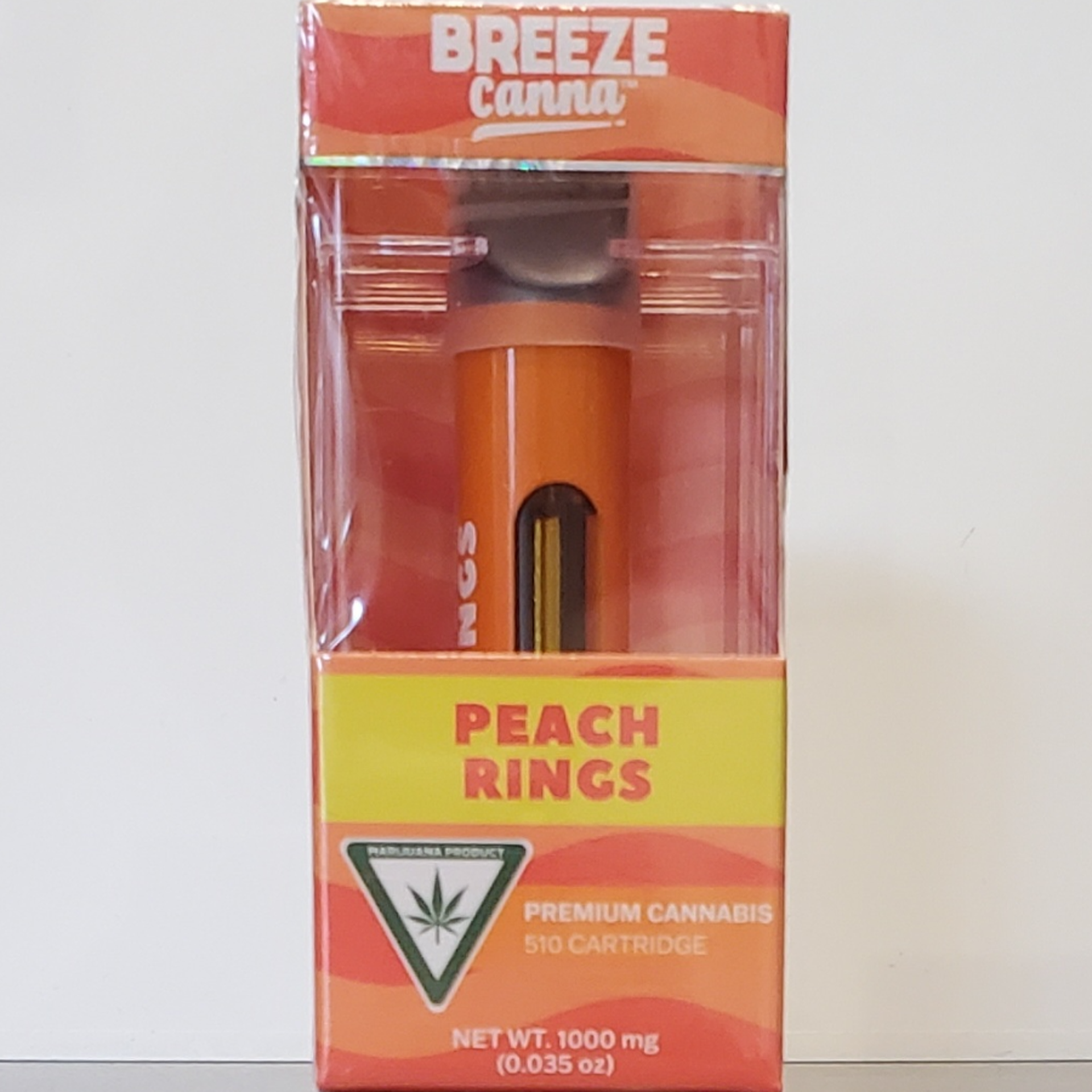 Peach Rings 1g 510 Cartridge | Breeze Canna