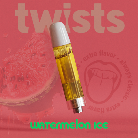 OIL - 1000mg WATERMELON ICE - TWISTS CART