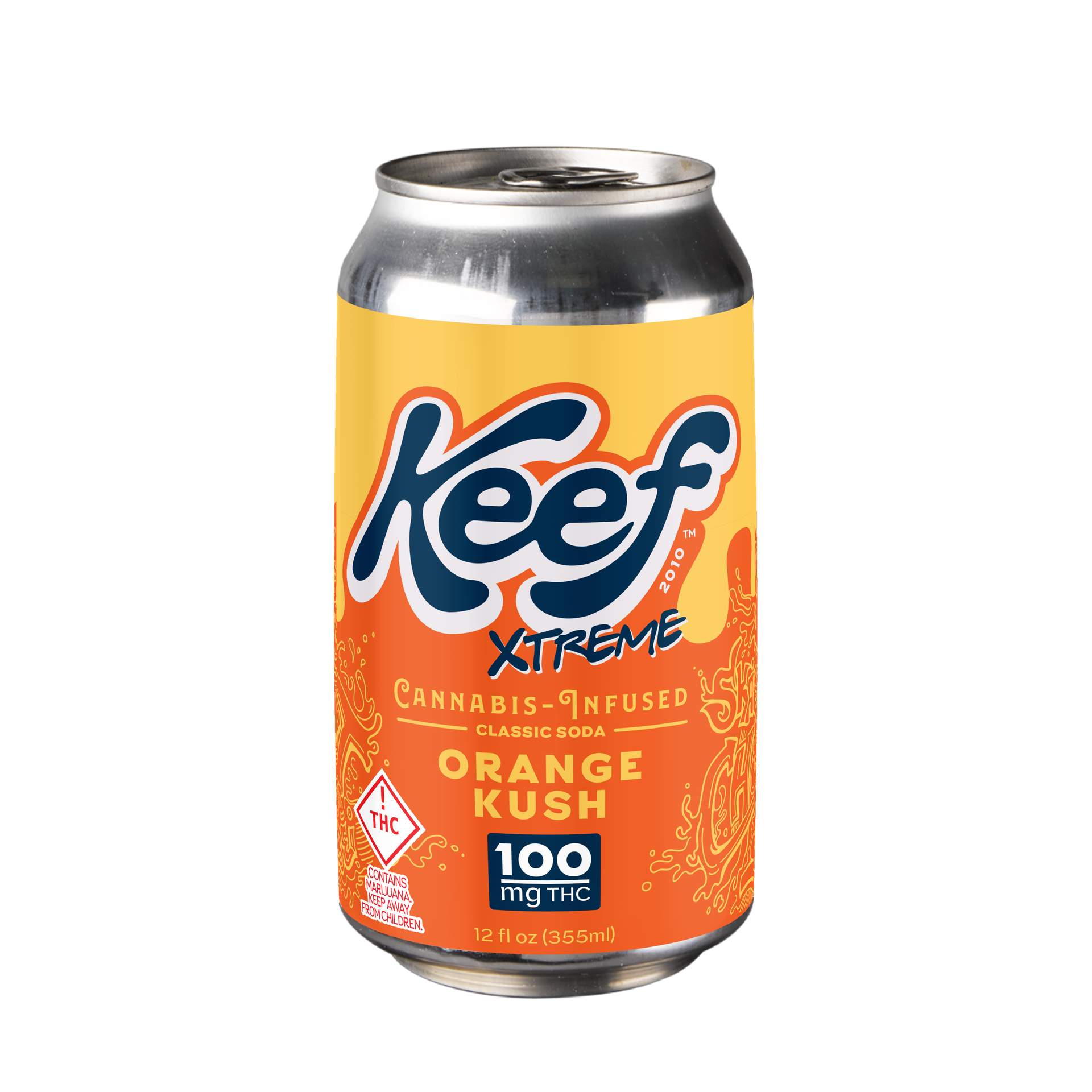 Keef Classic Soda Xtreme - Orange Kush Xtreme 100mg