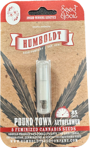Humboldt Seeds - Pound Town Auto Feminized Seed - 5 Pack