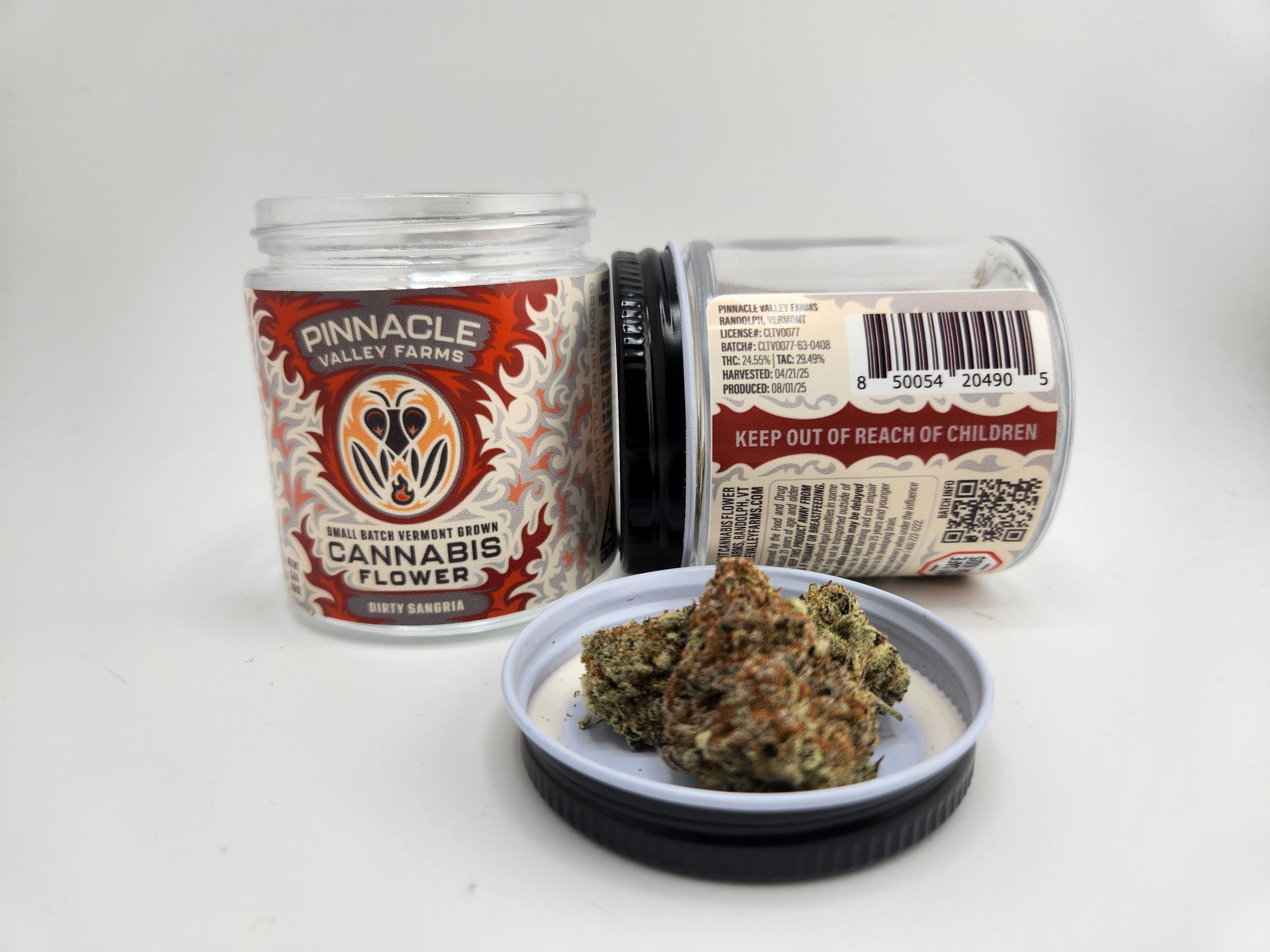 Pinnacle Valley Farms Flower - Dirty Sangria
