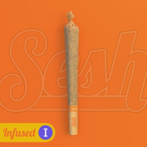 SESH - 0.75g GUAVA MELT X CAP - INFUSED CONE