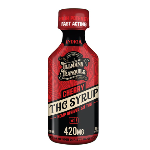 Tillmans THC Syrup ( 420mg ) - Cherry