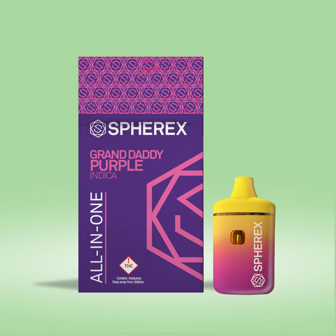 Spherex -Grand Daddy Purple - All-in-One Vape - 1g