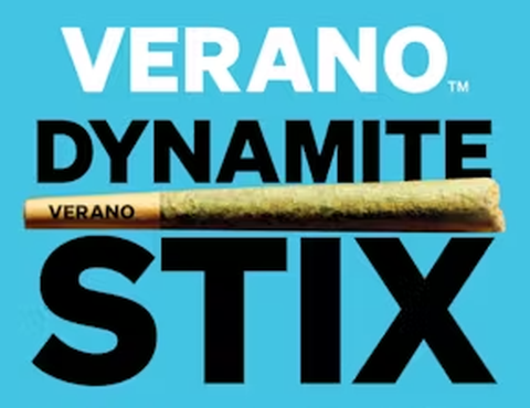 Verano Reserve - Fresh Powder #9 - Dynamite Stix 1g Pre Roll