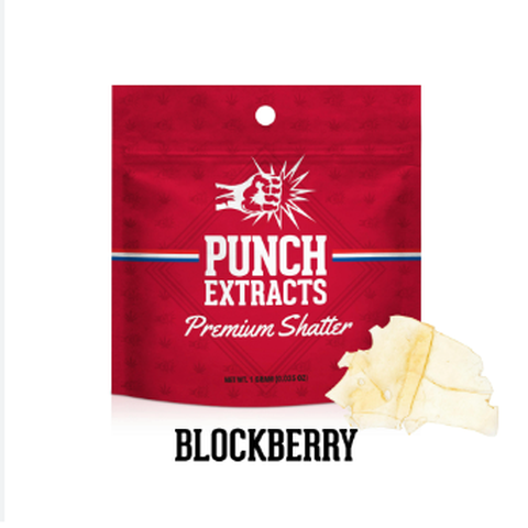 Blockberry BHO Shatter (1g)