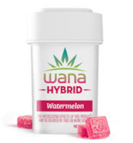 Wana - Watermelon Hybrid - Edibles - 10pk/100mg